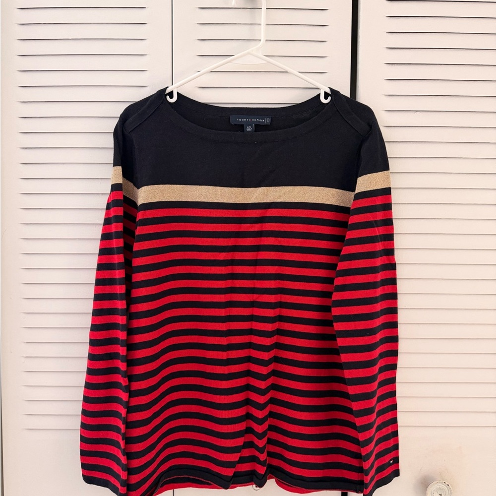 Tommy Hilfiger Blur and Res Striped Sweater